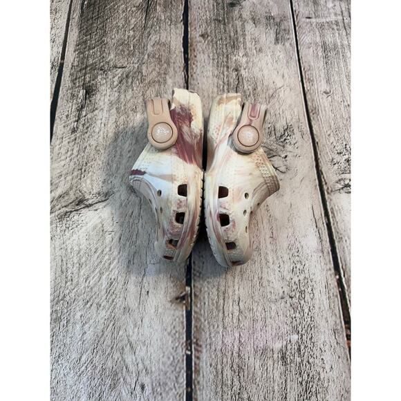 CROCS Unisex Toddler Baya Marbled Clogs / Size: C6 - Picture 5 of 9